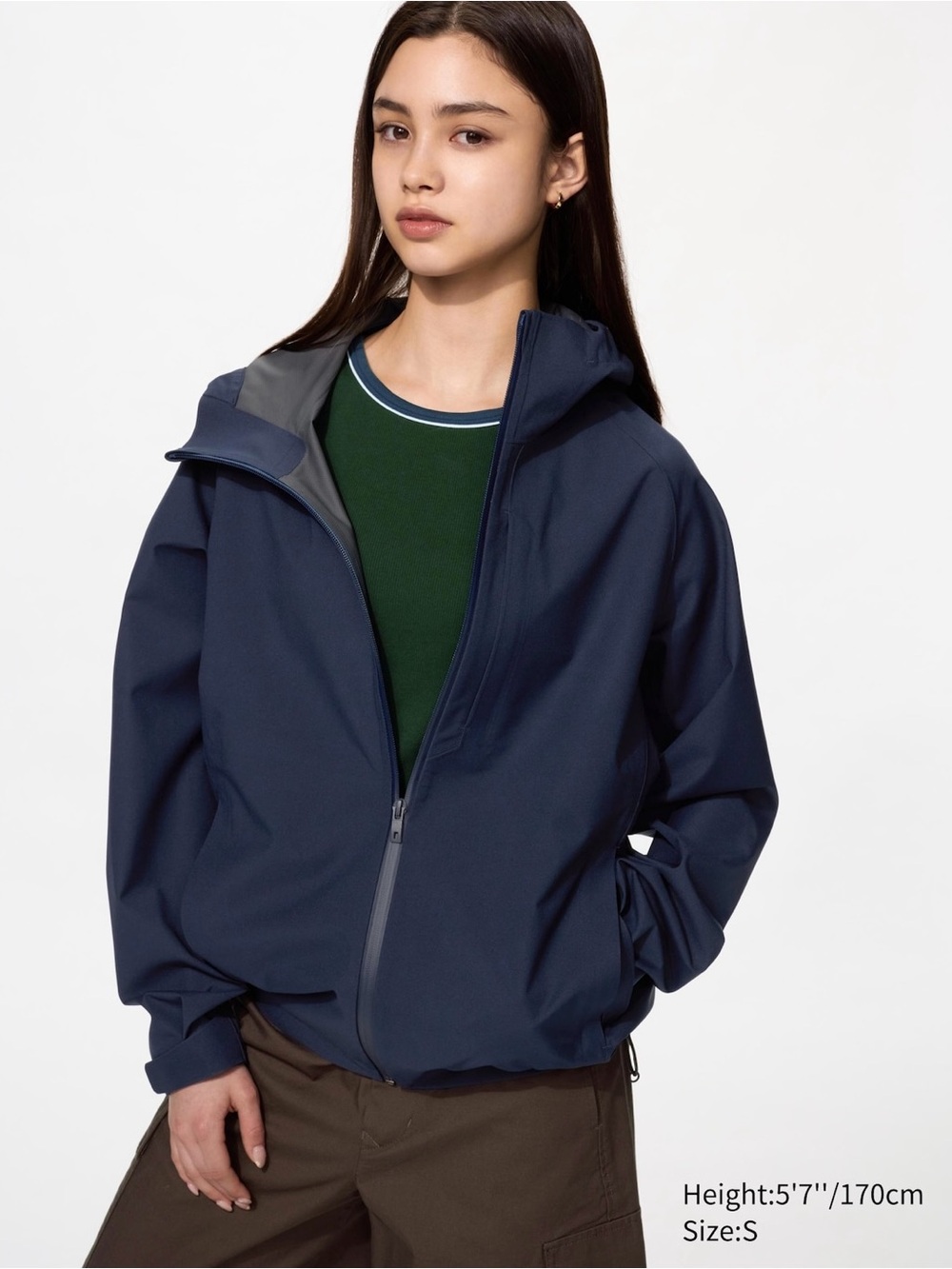 Uniqlo Blocktech Rain Jacket Parka